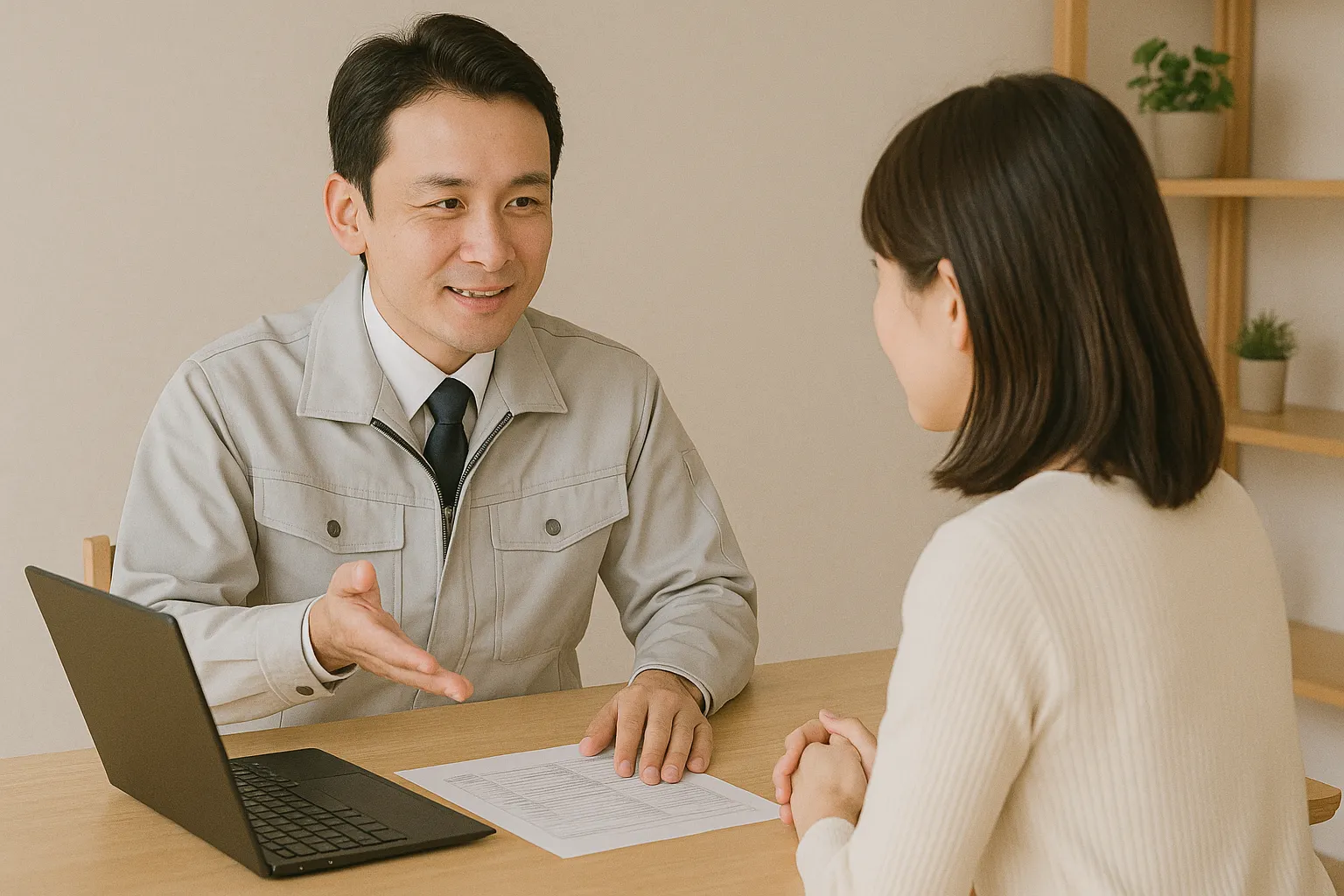 契約前打ち合わせ