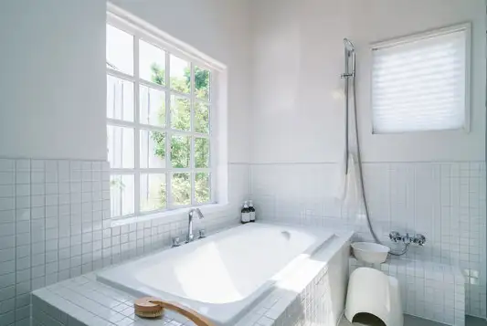 新しい在来浴室