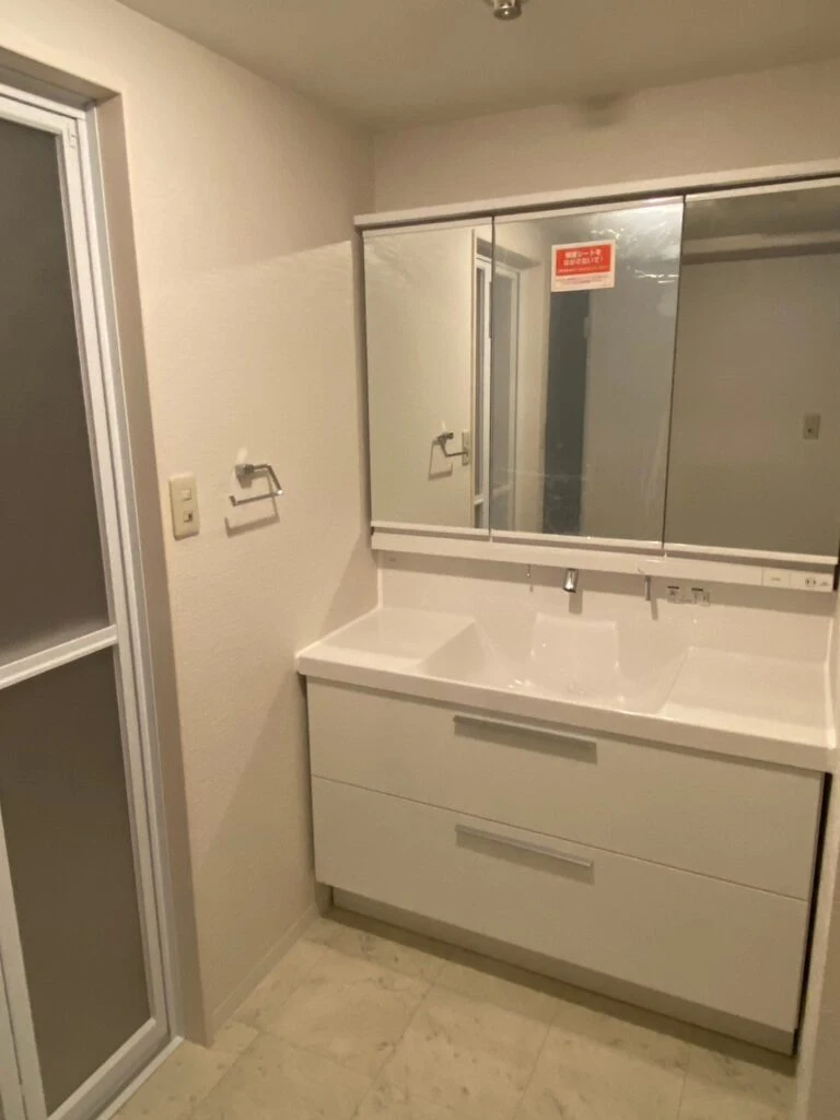 洗面リフォームのAfter写真