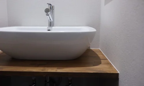 リノベーション事例の洗面の写真