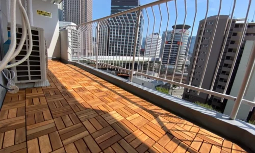 マンションリノベーションのバルコニーのAfter写真