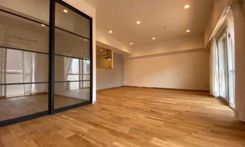 マンションリノベーションのリビングのAfter写真