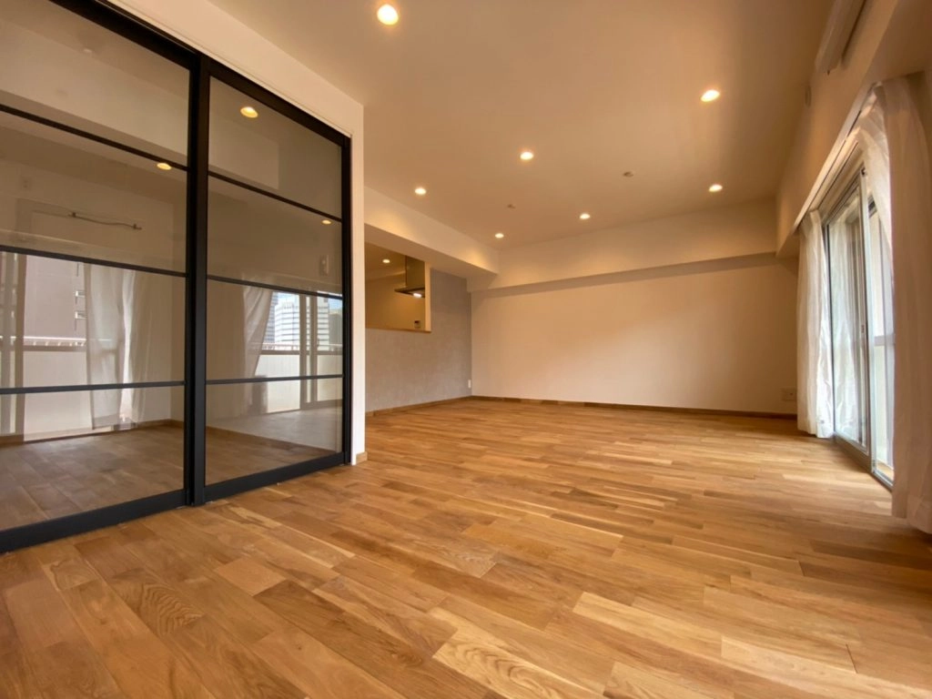 マンションリノベーションのリビングのAfter写真