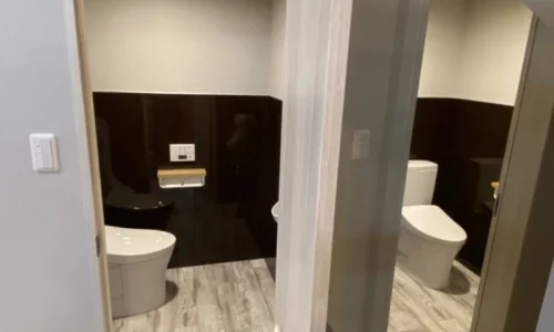 リフォーム事例のトイレリフォーム後の写真