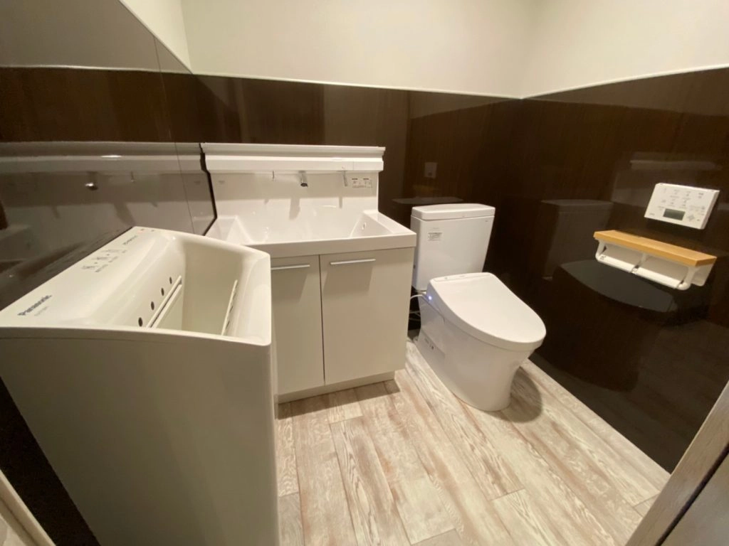 リフォーム事例のトイレリフォーム後の写真