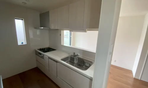 キッチン周りの造作リフォームのAfter写真