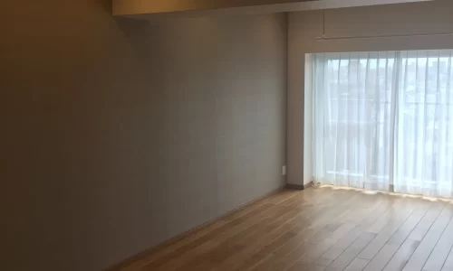 スケルトン状態からマンションリノベーションの洋室の写真