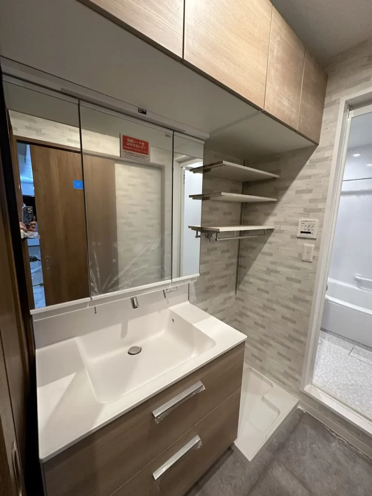洗面リフォームのAfter写真
