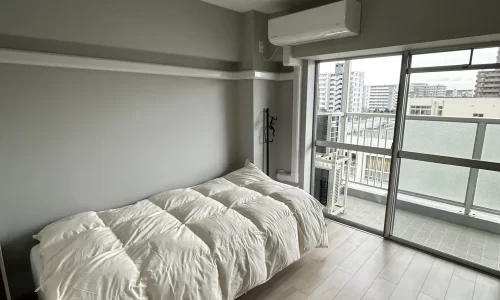 マンションリノベーションの寝室のAfter写真