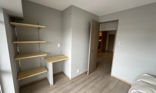 マンションリノベーションの寝室のAfter写真