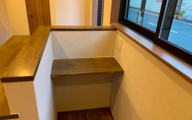 空き家だった店舗のリフォームの内装のAfter写真