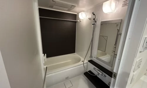 マンションの高級賃貸仕様へのリフォームのお風呂の写真