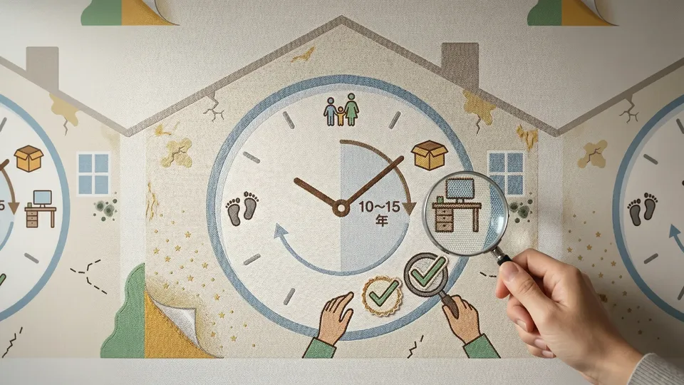 壁紙の検討時期のイメージ画像